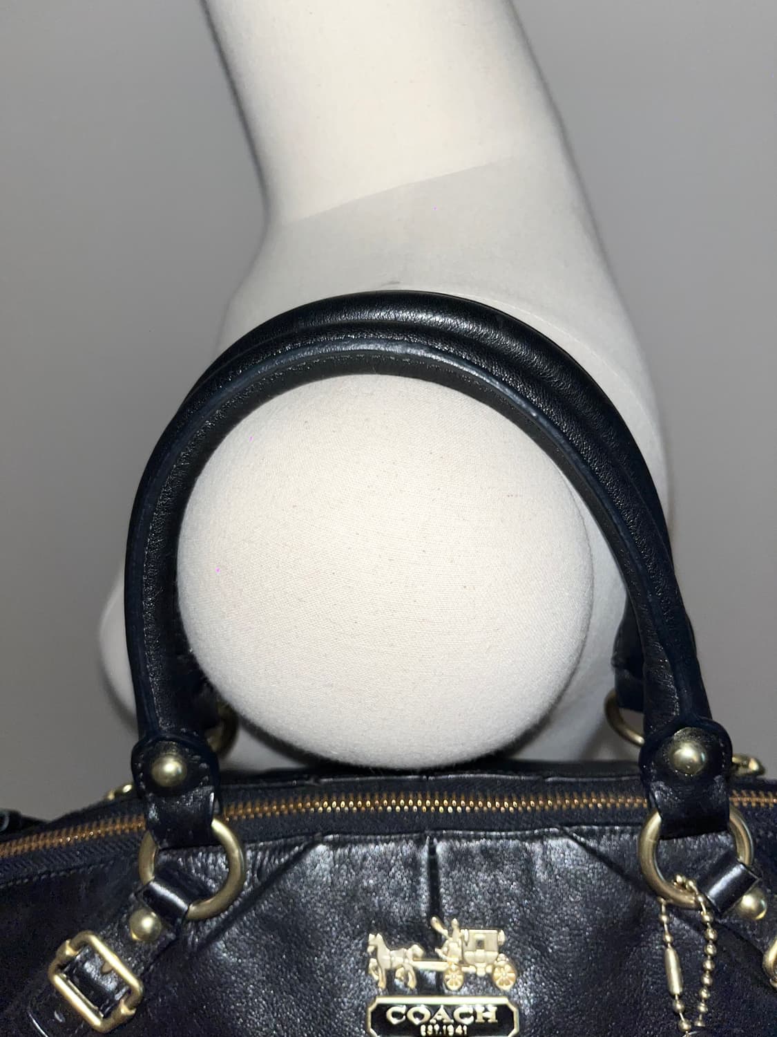 📦Basic Coach All Black shoulder bag 상품이미지6