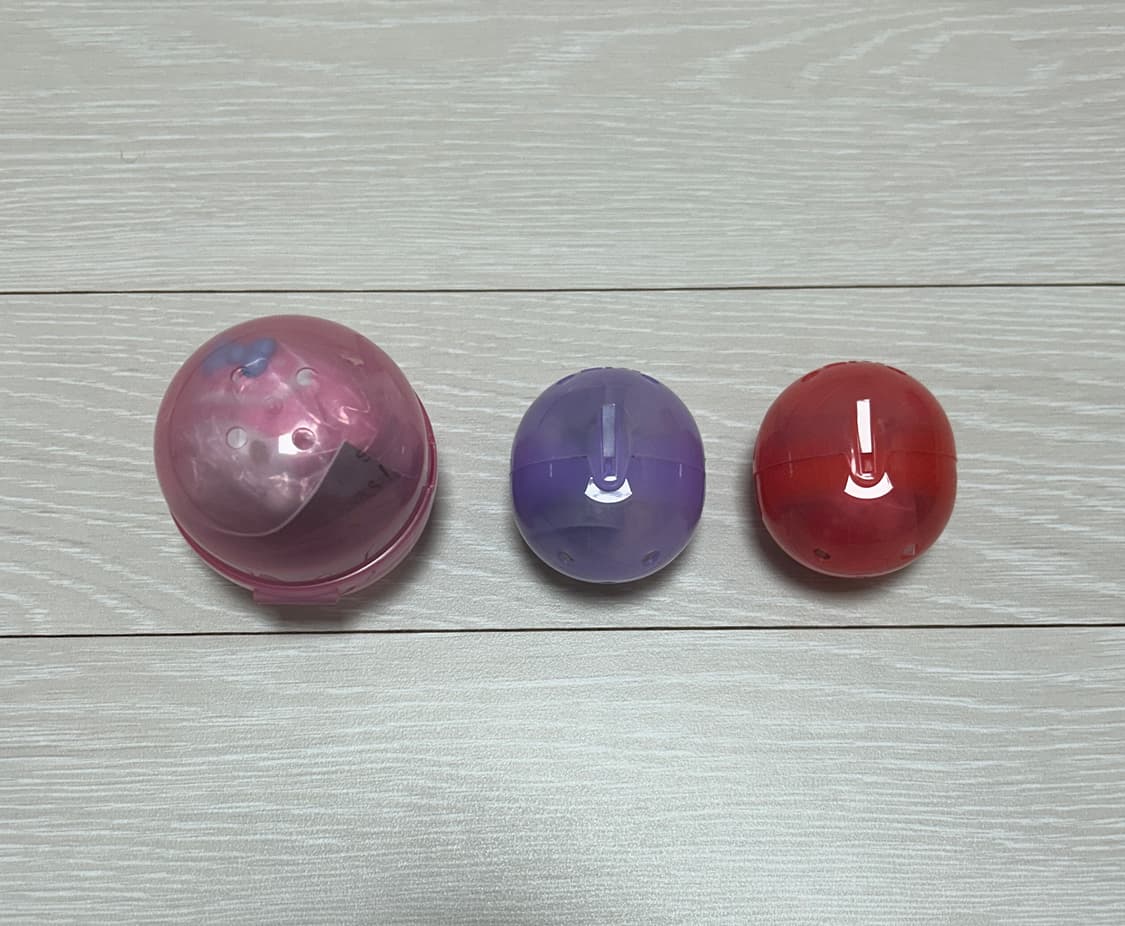 마이멜로디 가챠 세트 (무드등 라이트/후와후와 스노우/딸기 메지루시) 상품이미지1