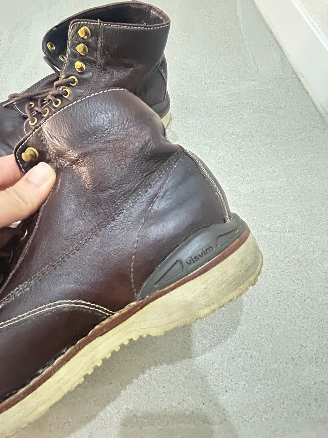 비즈빔 visvim ict 버질 부츠 머드다잉 10.5 (285) 상품이미지3
