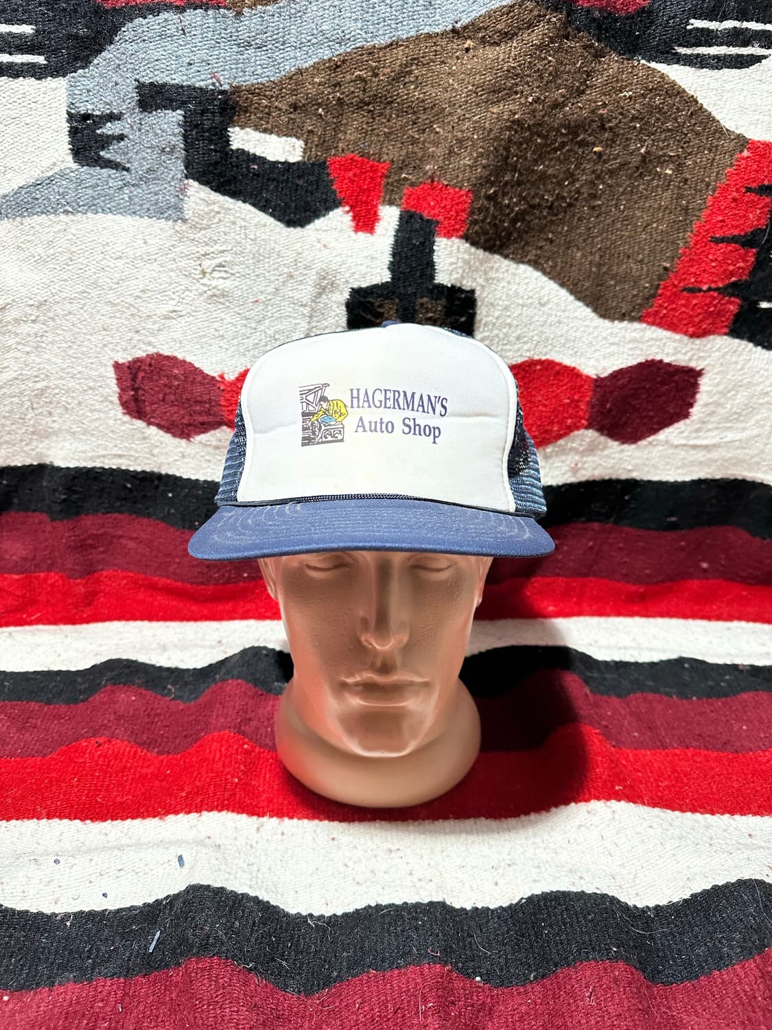 [빈티지] •Vintage Hagerman's Trucker Cap 상품이미지1