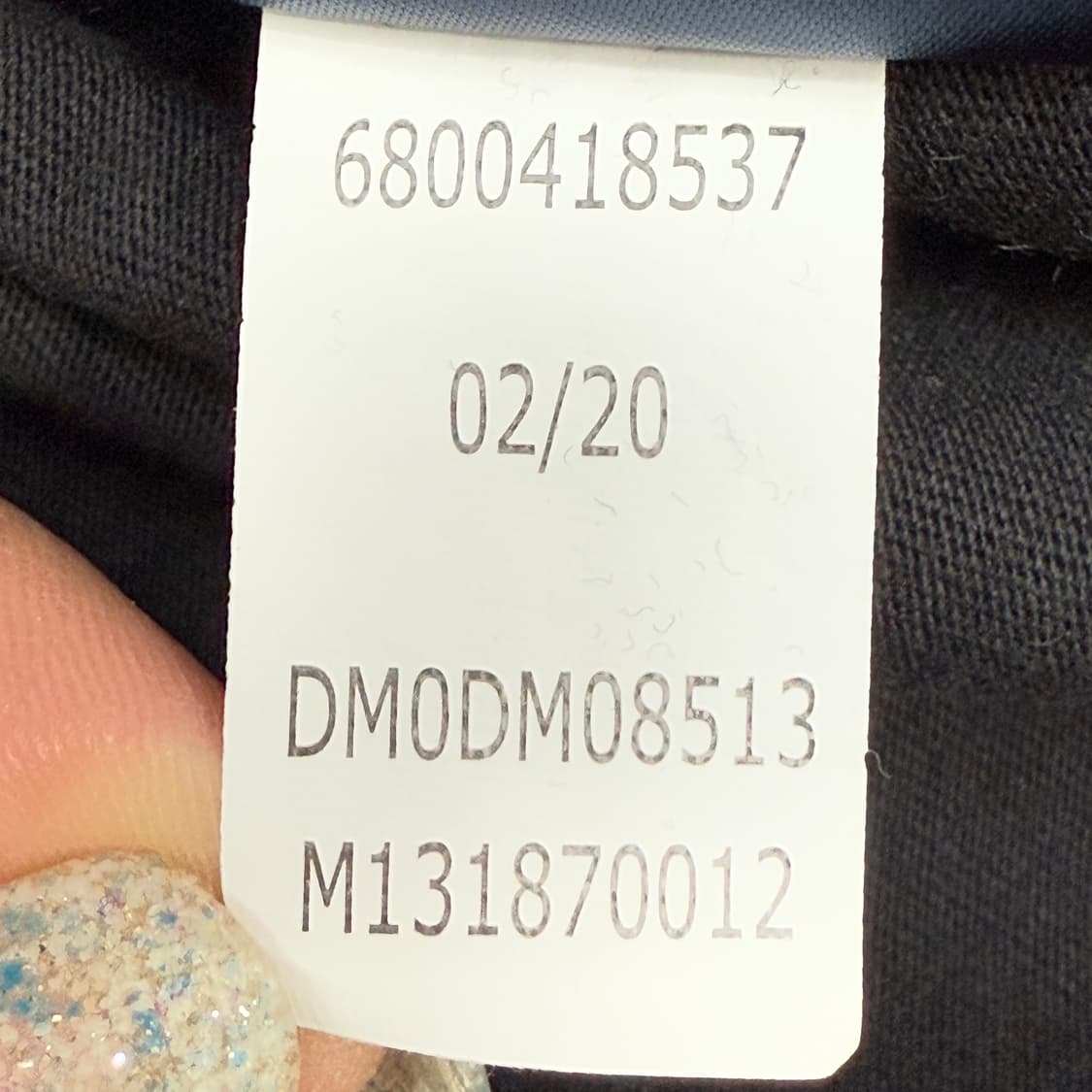 [S] 타미힐피거 스몰로고 롱슬리브 긴팔 티셔츠 블랙 1857 상품이미지7