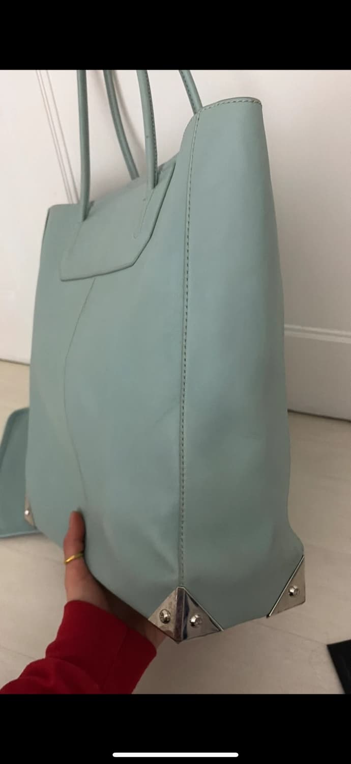 알렉산더왕 스카이블루 토트백+파우치 정품  상품이미지3