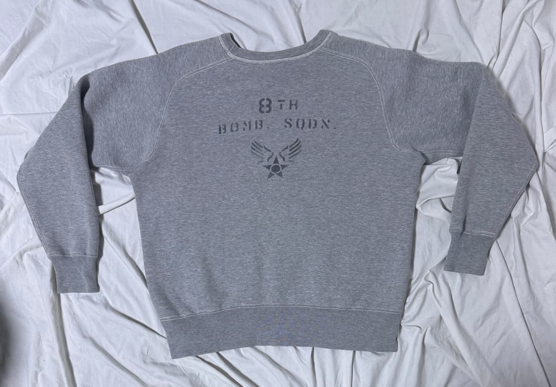 버즈릭슨 usaf 스텐실 프린트 스웨트셔츠 상품이미지3