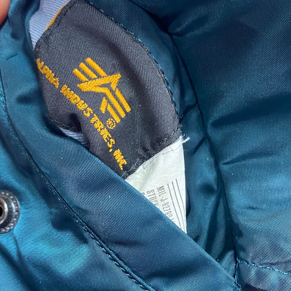 알파인더스트리 ma-1 리버시블 점퍼 B3703 상품이미지4