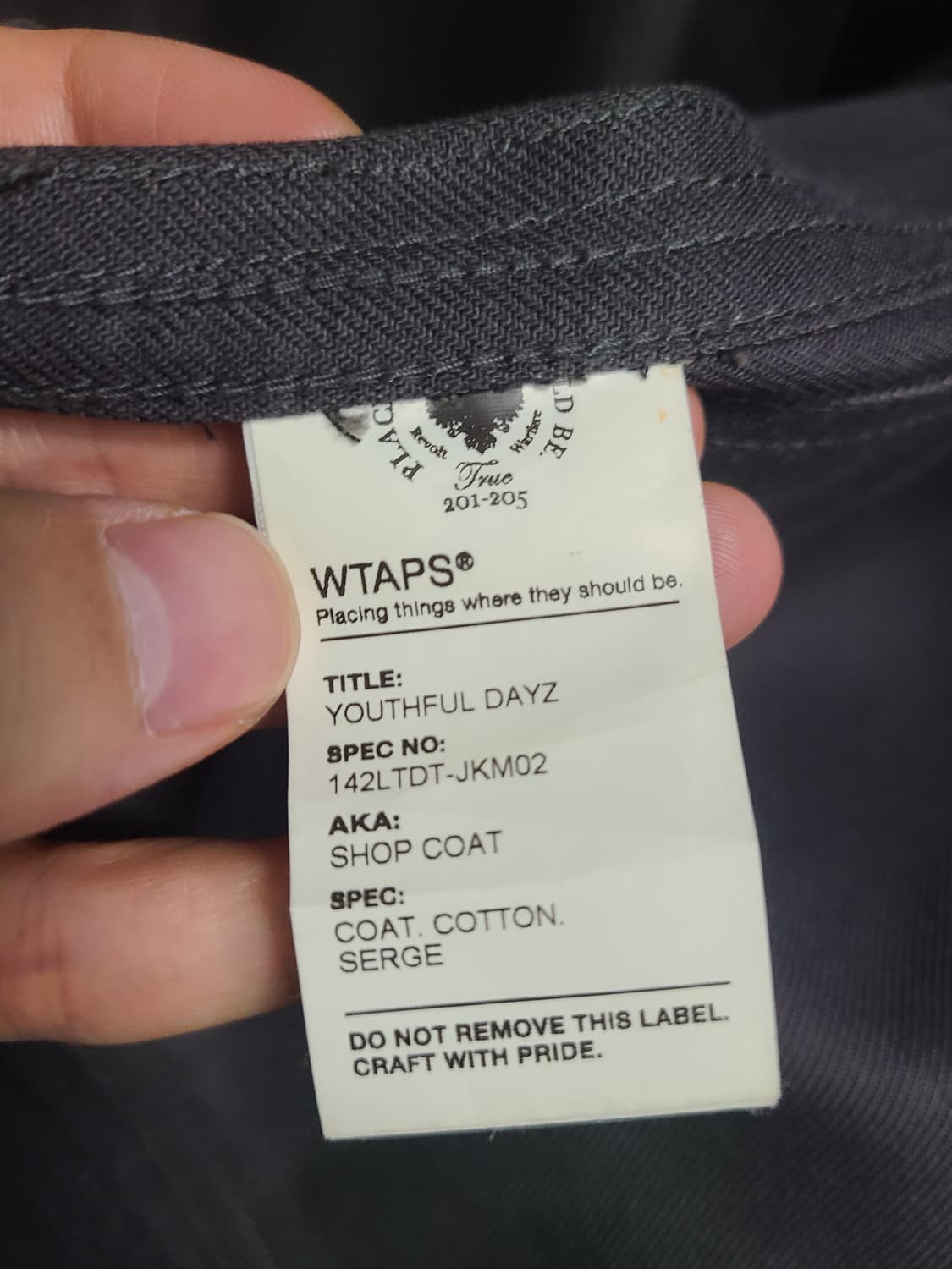WTAPS 더블탭스 샵 코트 자켓 상품이미지7
