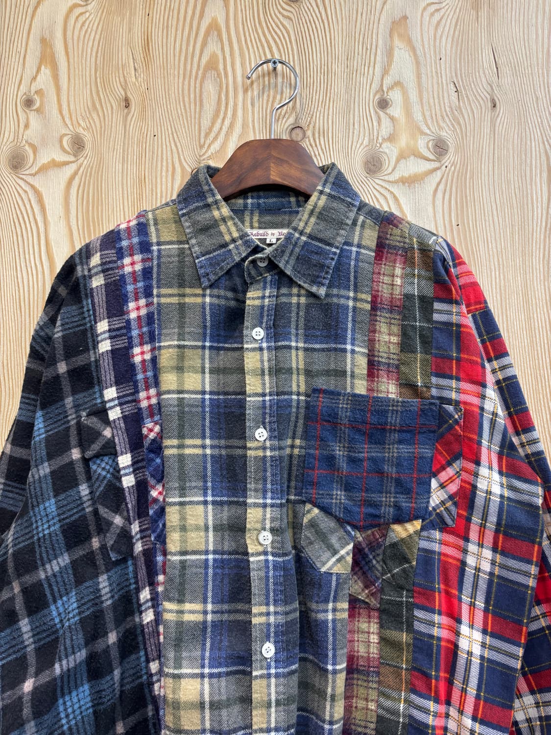 리빌드 바이 니들스 7컷 플란넬 체크 셔츠 상품이미지2