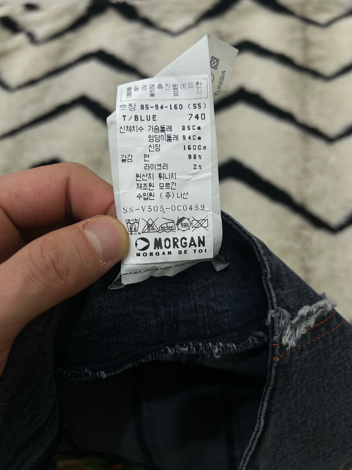 [여성55]모르간 데님 레이어드 비치 원피스/스판 상품이미지5