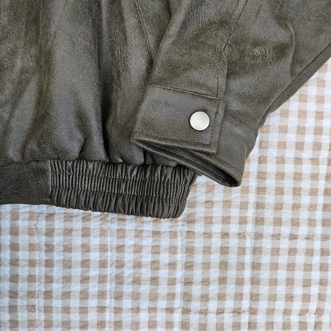 블랙모먼트 간절기 스웨이드 집업자켓 남자100 상품이미지5