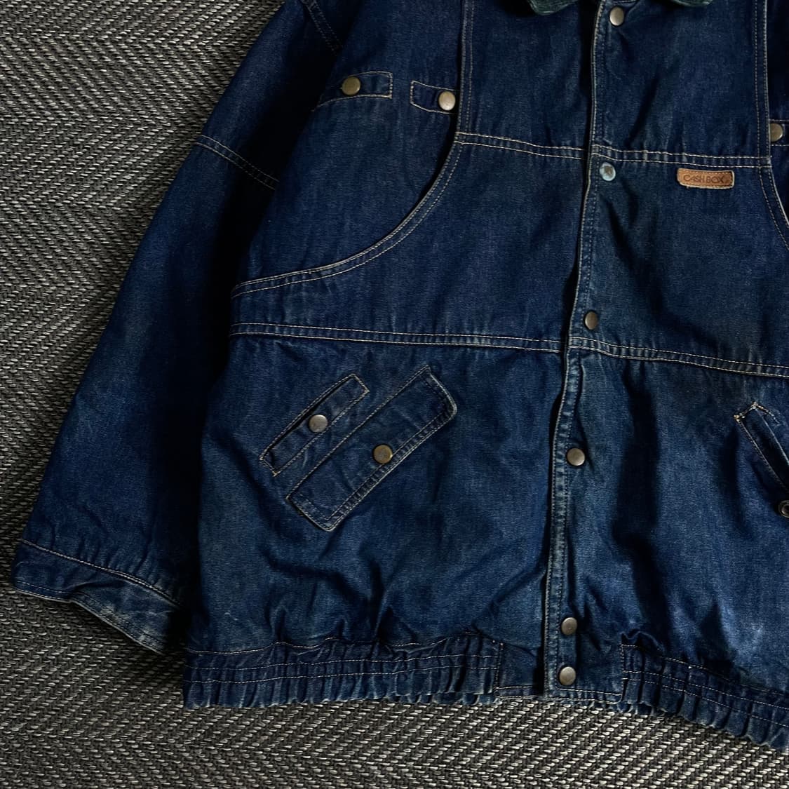 USA 오리지날 빈티지 아메리칸 데님 워크 자켓o 2989 상품이미지3