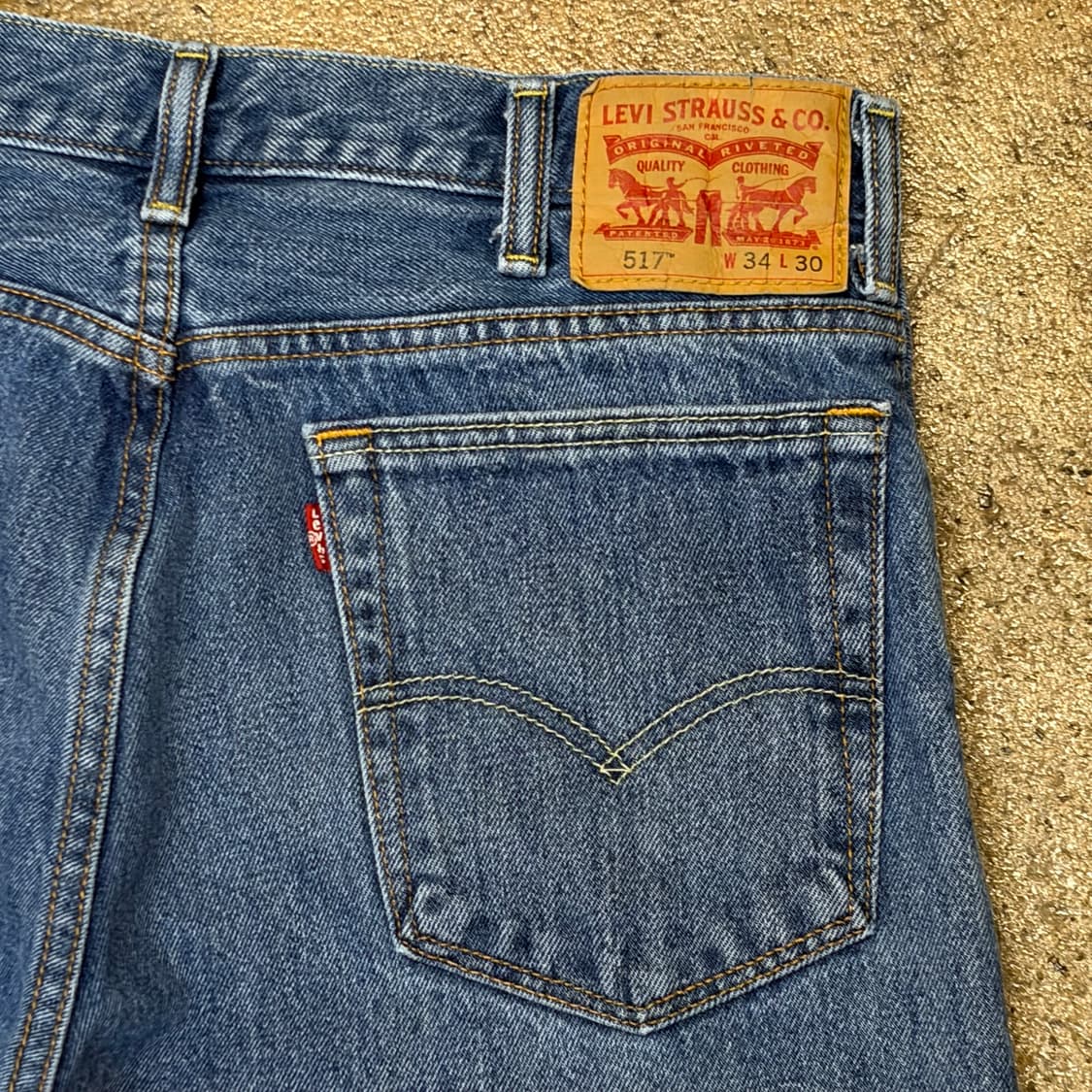 00s 미국 빈티지 리바이스 517 청바지 데님팬츠 상품이미지6