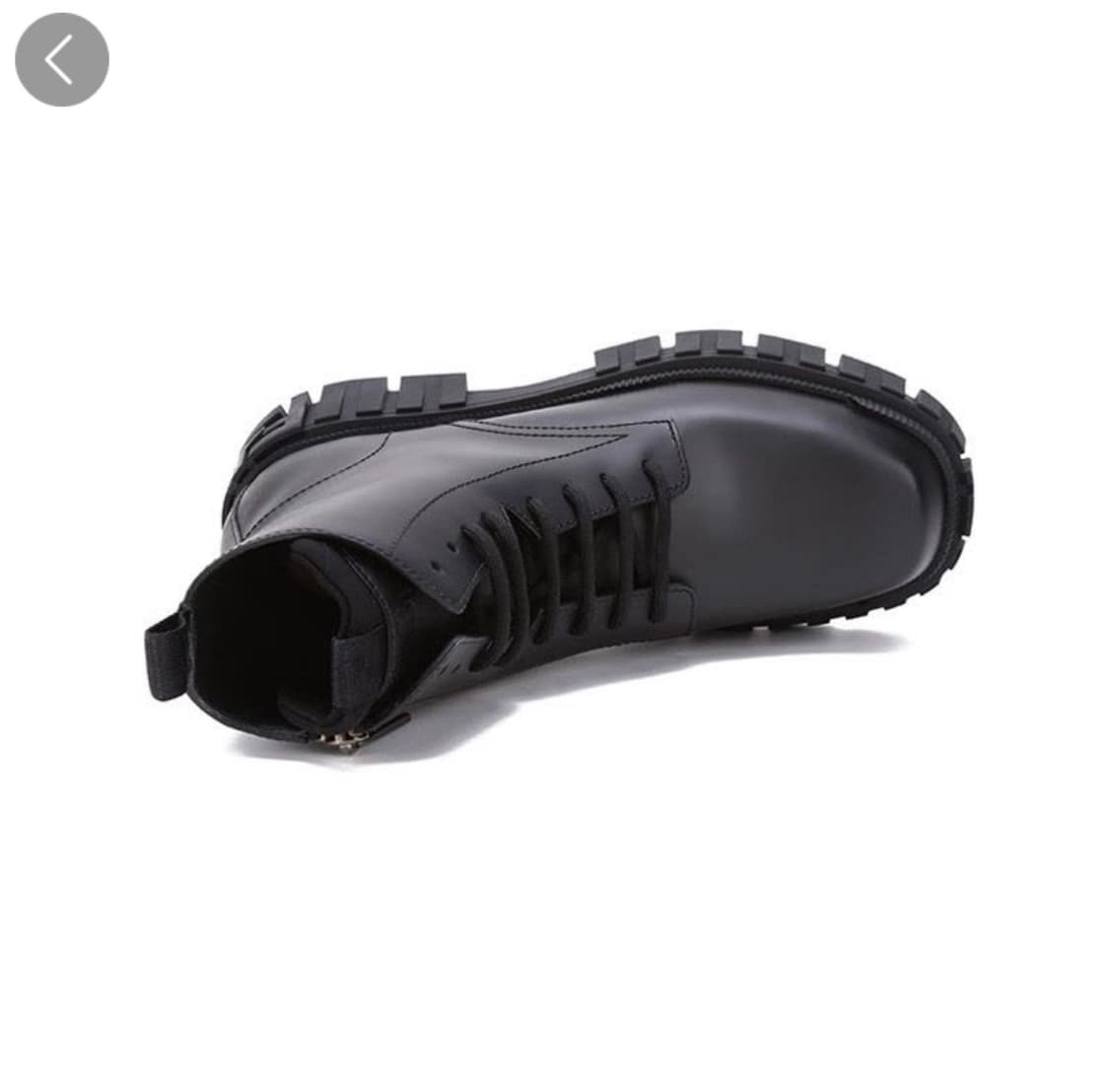 펜디 블랙 레이스업 워커 부츠 sz. 270 상품이미지3