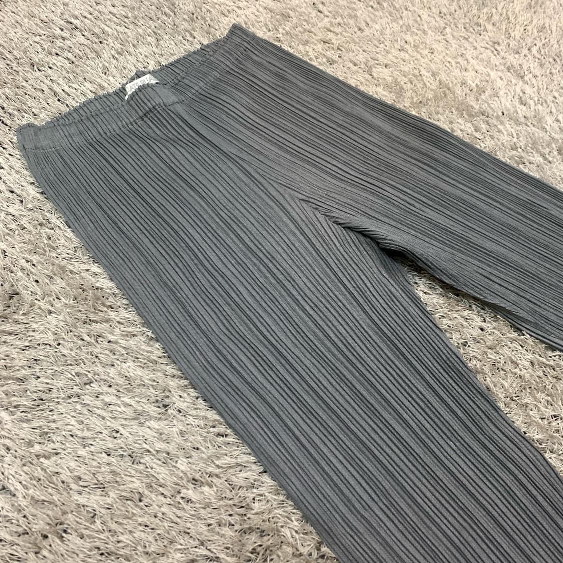 플리츠 플리즈 부츠컷 플리츠팬츠  상품이미지3