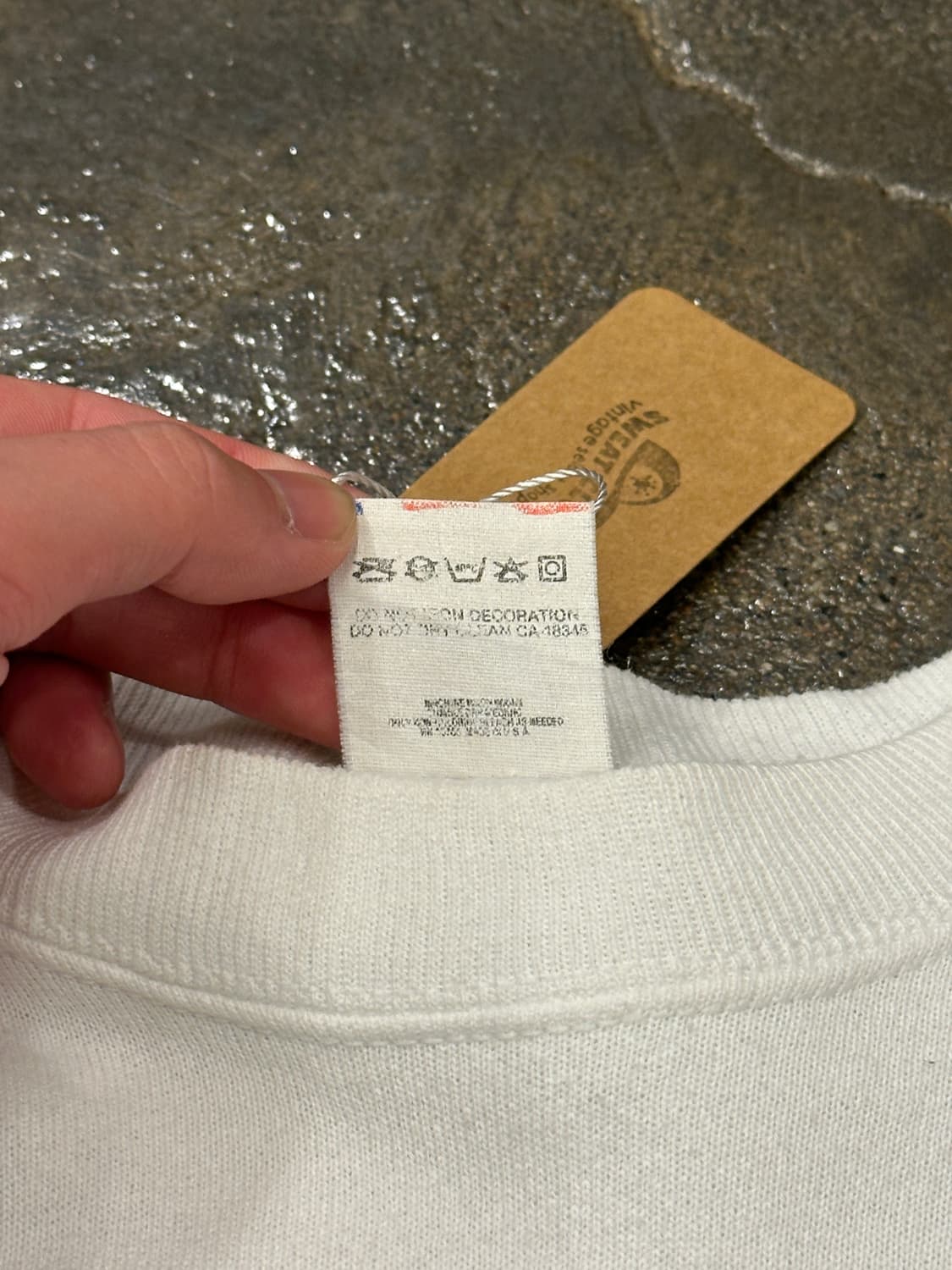 90s 프룻오브더룸 걸프던 스웻셔츠 맨투맨 L 상품이미지5