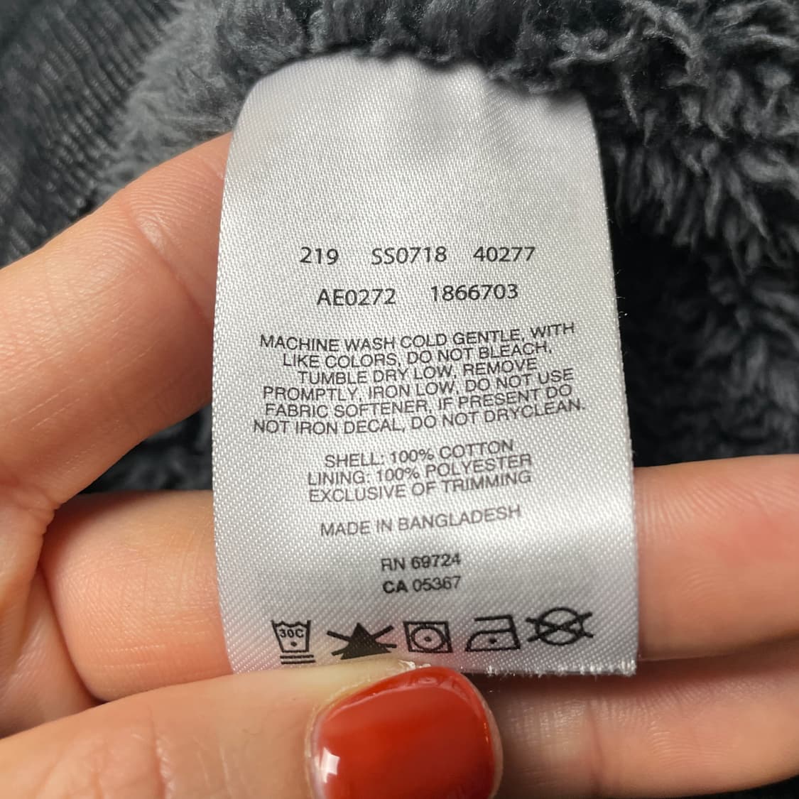 COLUMBIA 컬럼비아 빈티지 블랙 체크 코튼 셔츠자켓 A00421 상품이미지10