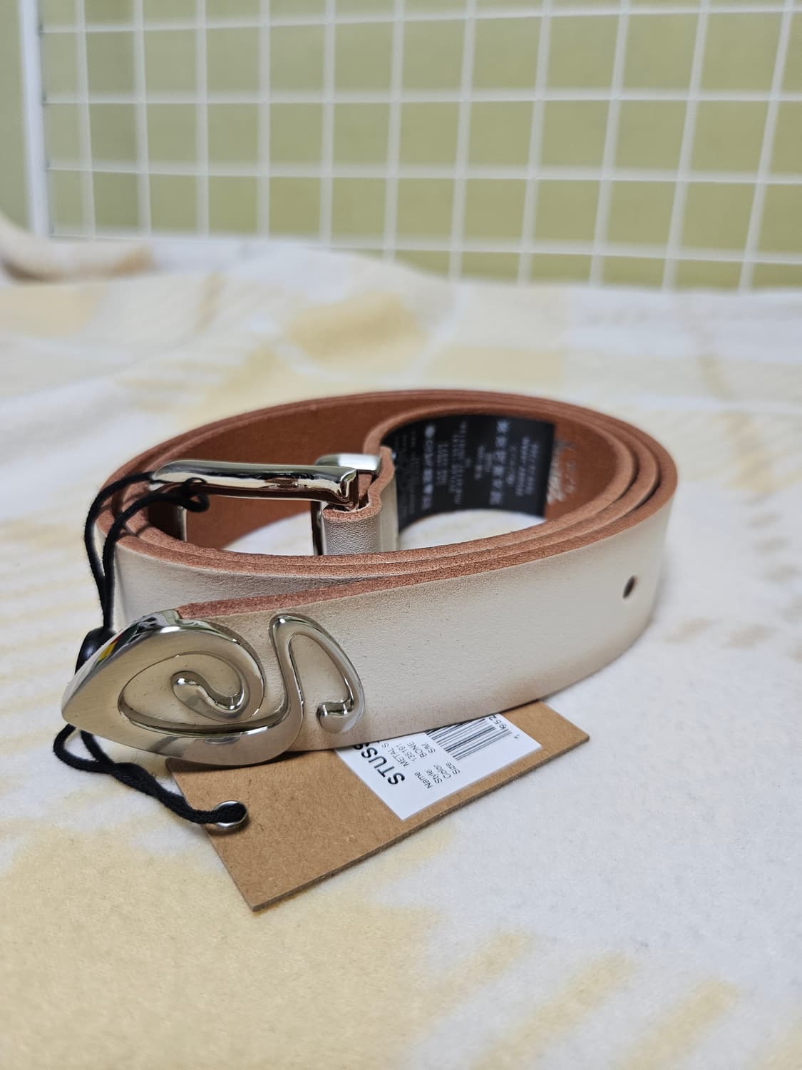 [S/M] 스투시 메탈 S 팁 벨트 stussy metal belt 상품이미지3