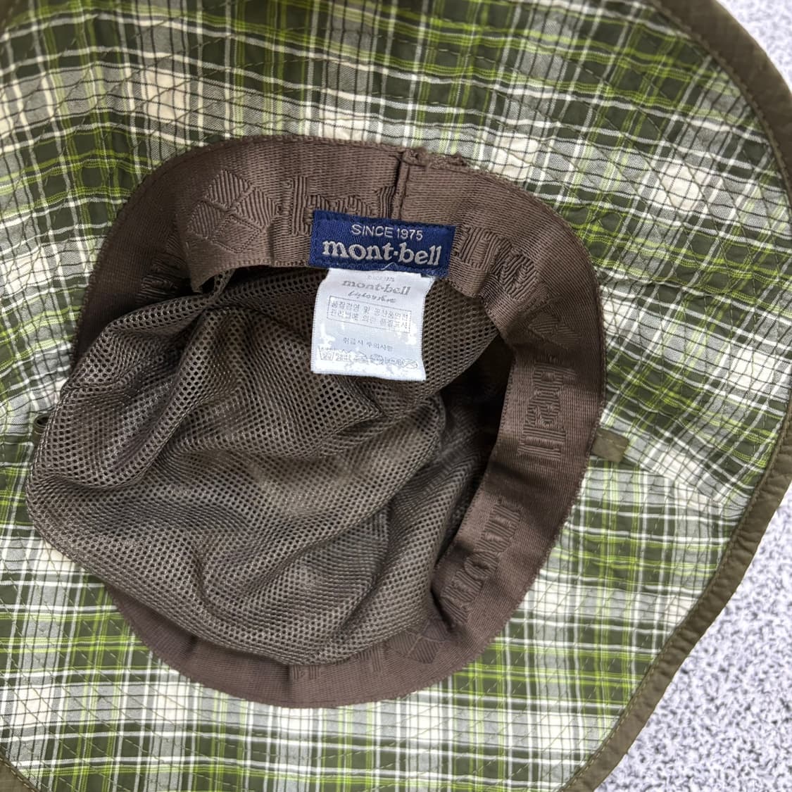 몽벨 등산 버킷 아웃도어 캠핑 모자 0407J 상품이미지5