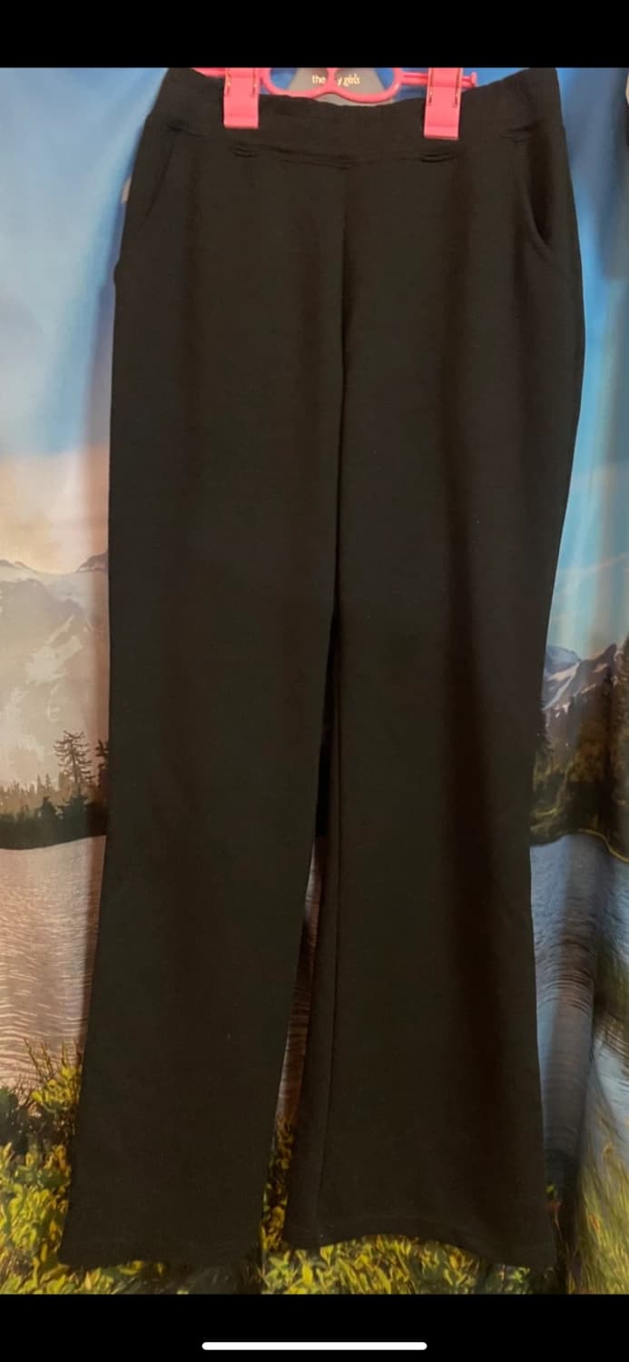 블랙업 재니스 부츠컷 밴딩팬츠 상품이미지3