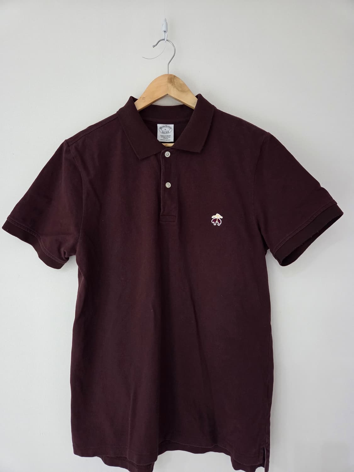 브룩스브라더스 와인 반팔카라티(100사이즈) 상품이미지2