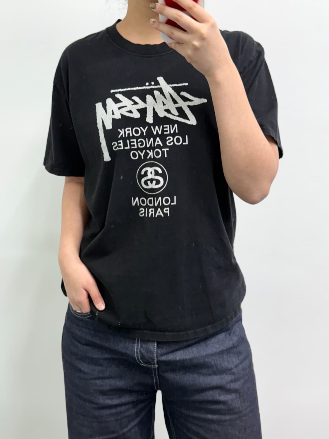 스투시 월드투어 반팔티 상품이미지3