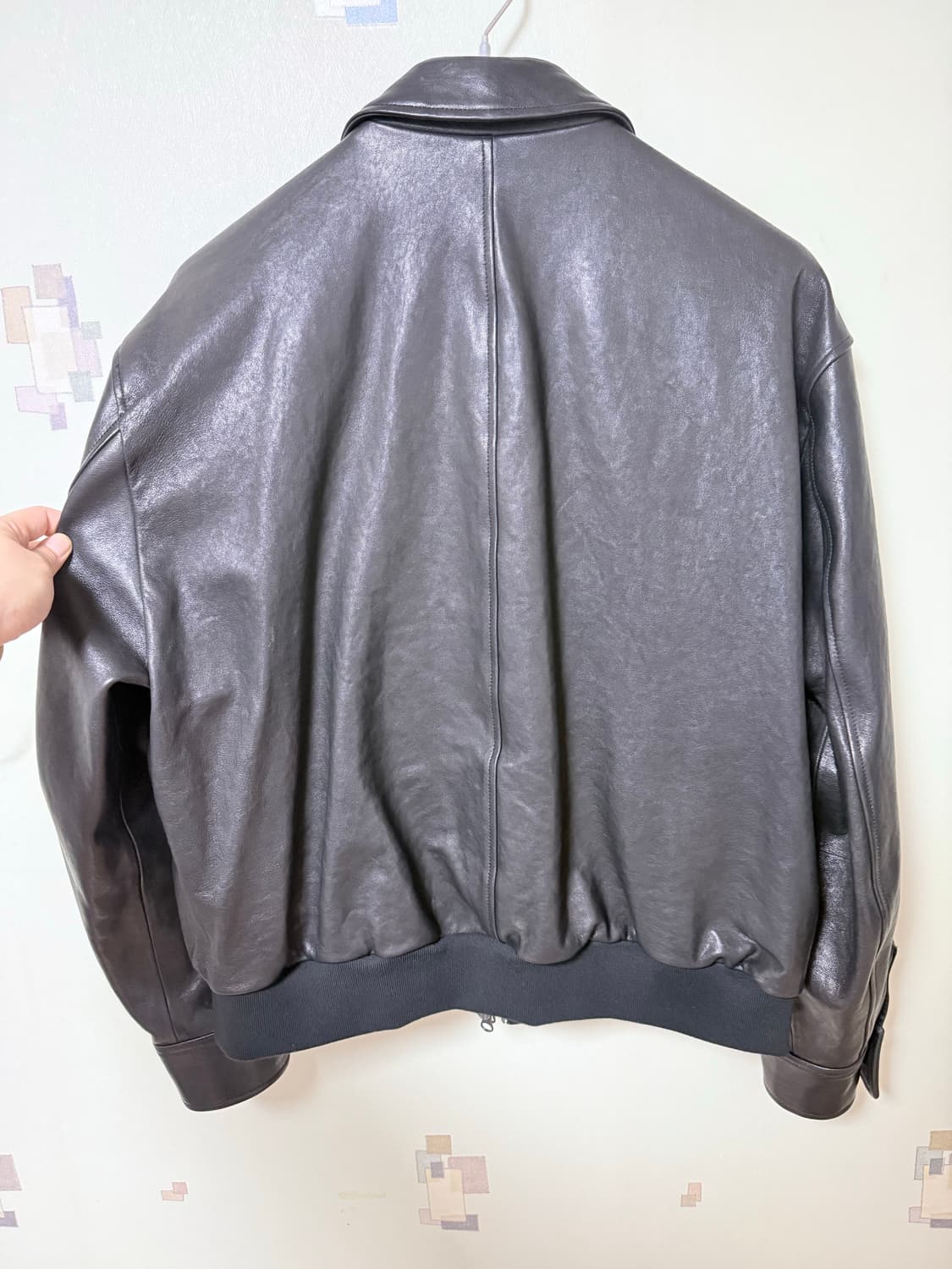 브라운 야드 레더 블루종 상품이미지10