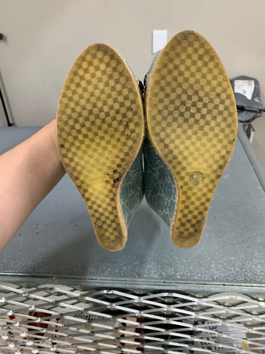 구찌 데님 펌프스 36.5(235) (Gr-3353) 상품이미지3