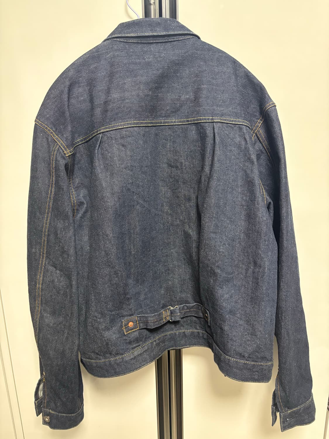 캐피탈 14oz 데님 원 워시 자켓 상품이미지2