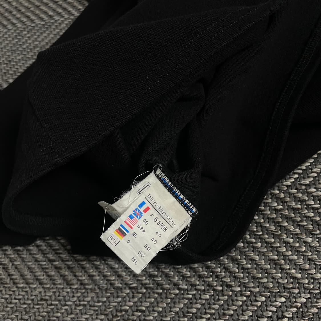 세인트제임스 패치로고 블랙 미니멀 롱슬리브o 3159 상품이미지5