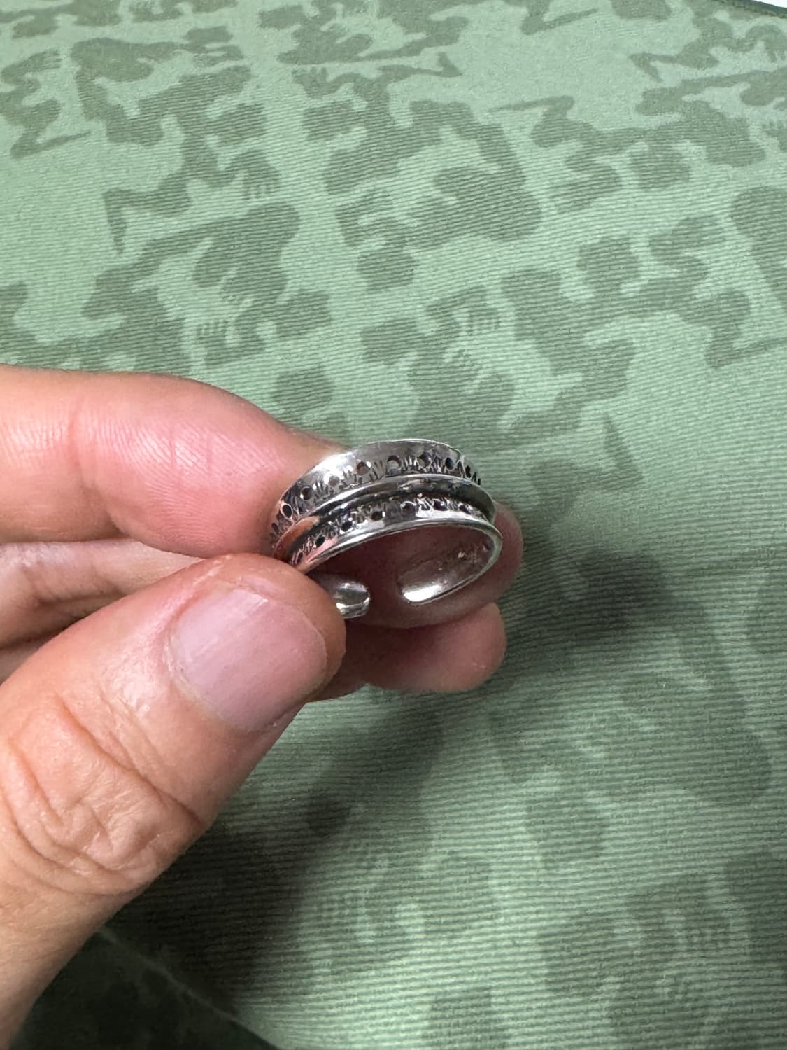 미국 인디언 토템 나바호 반지 (내경 15호 정도 17.6mm) 상품이미지6