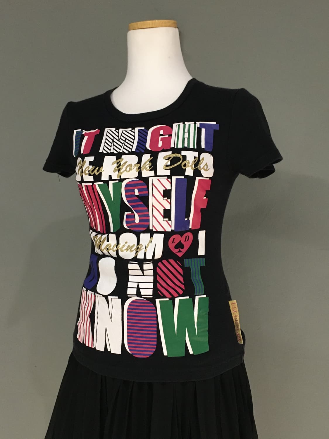 Liz lisa kitsch lettering detail top 상품이미지1