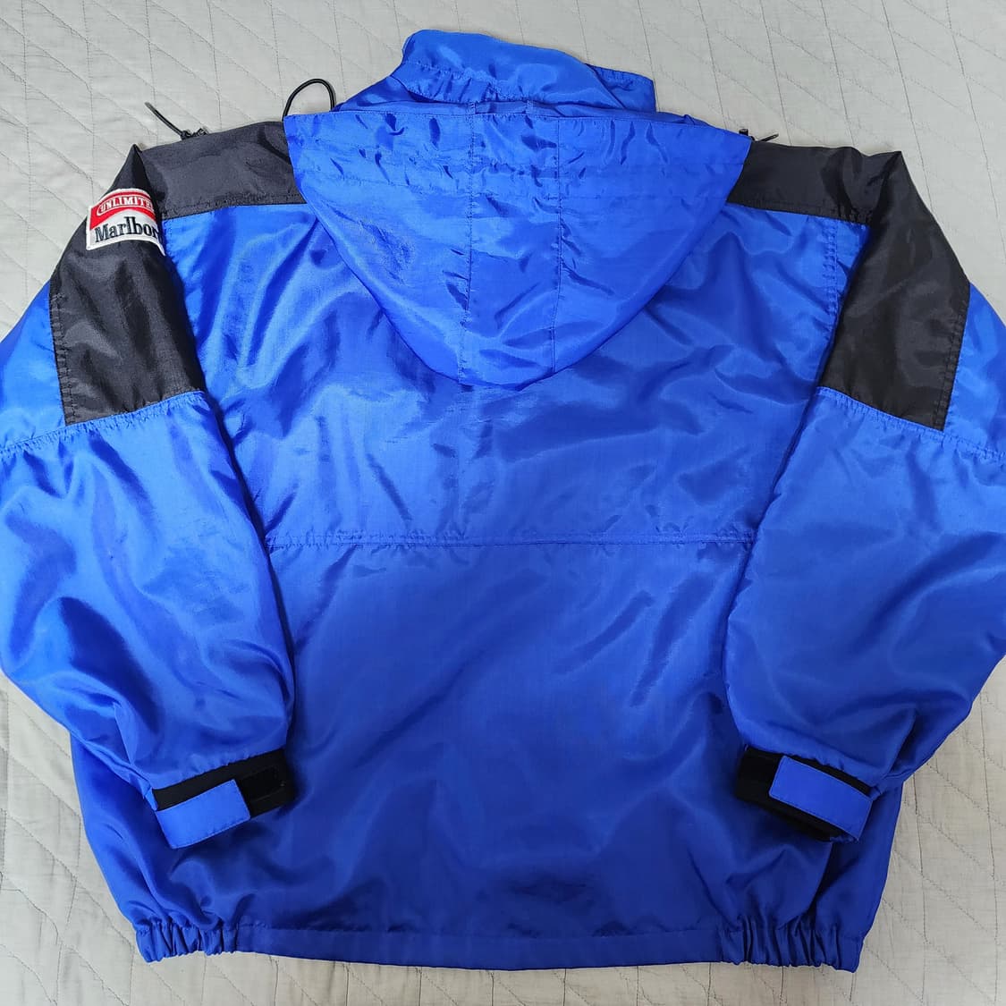 [XL] 90s 말보로 프로모 빈티지 블루 윈드브레이커 자켓 상품이미지3
