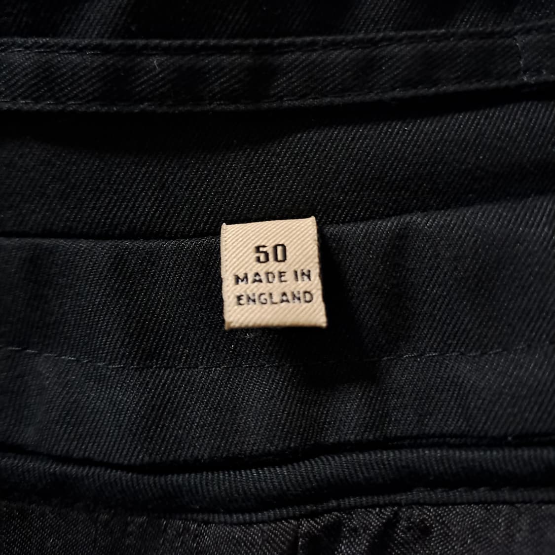 (택포) 버버리 블랙 개버딘 내피포함 롱코트 50 B690 상품이미지8