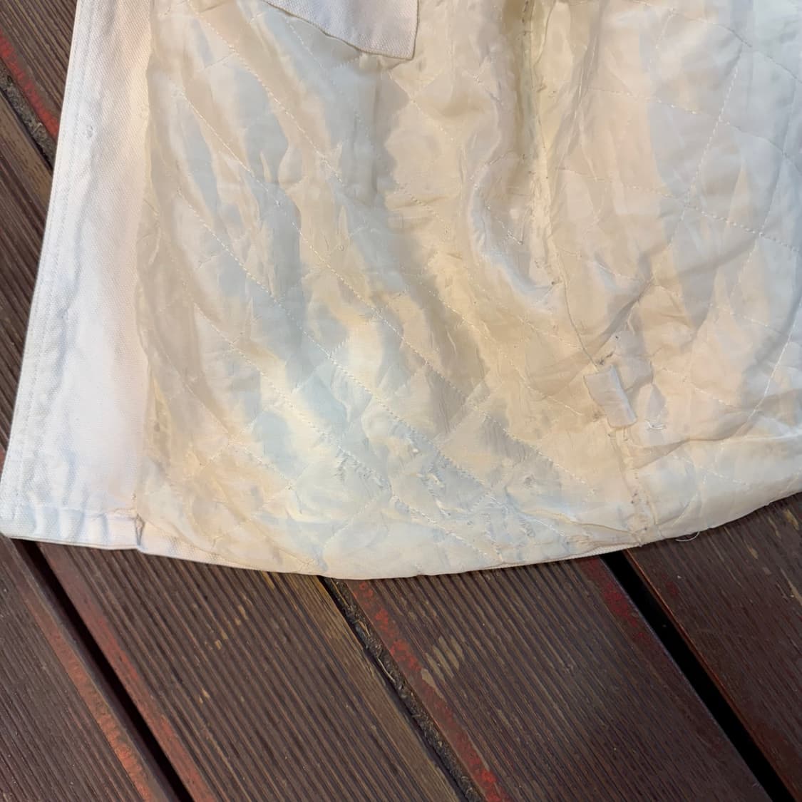 빈티지 화이트 초어자켓 상품이미지8