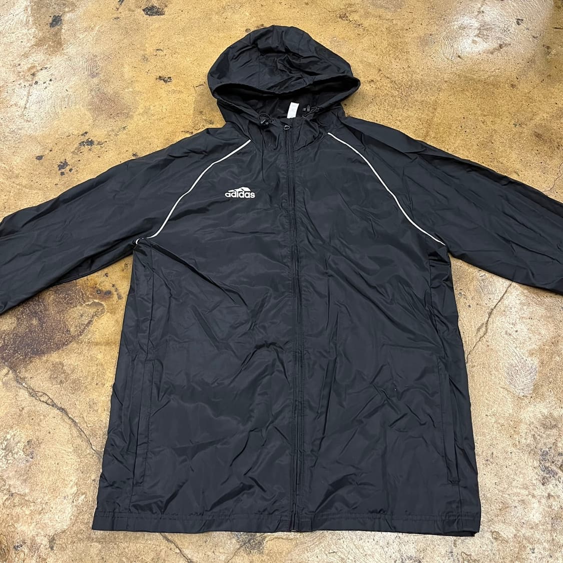 [정품/XL] 아디다스 라인 바람막이 후드 자켓 b10 상품이미지3