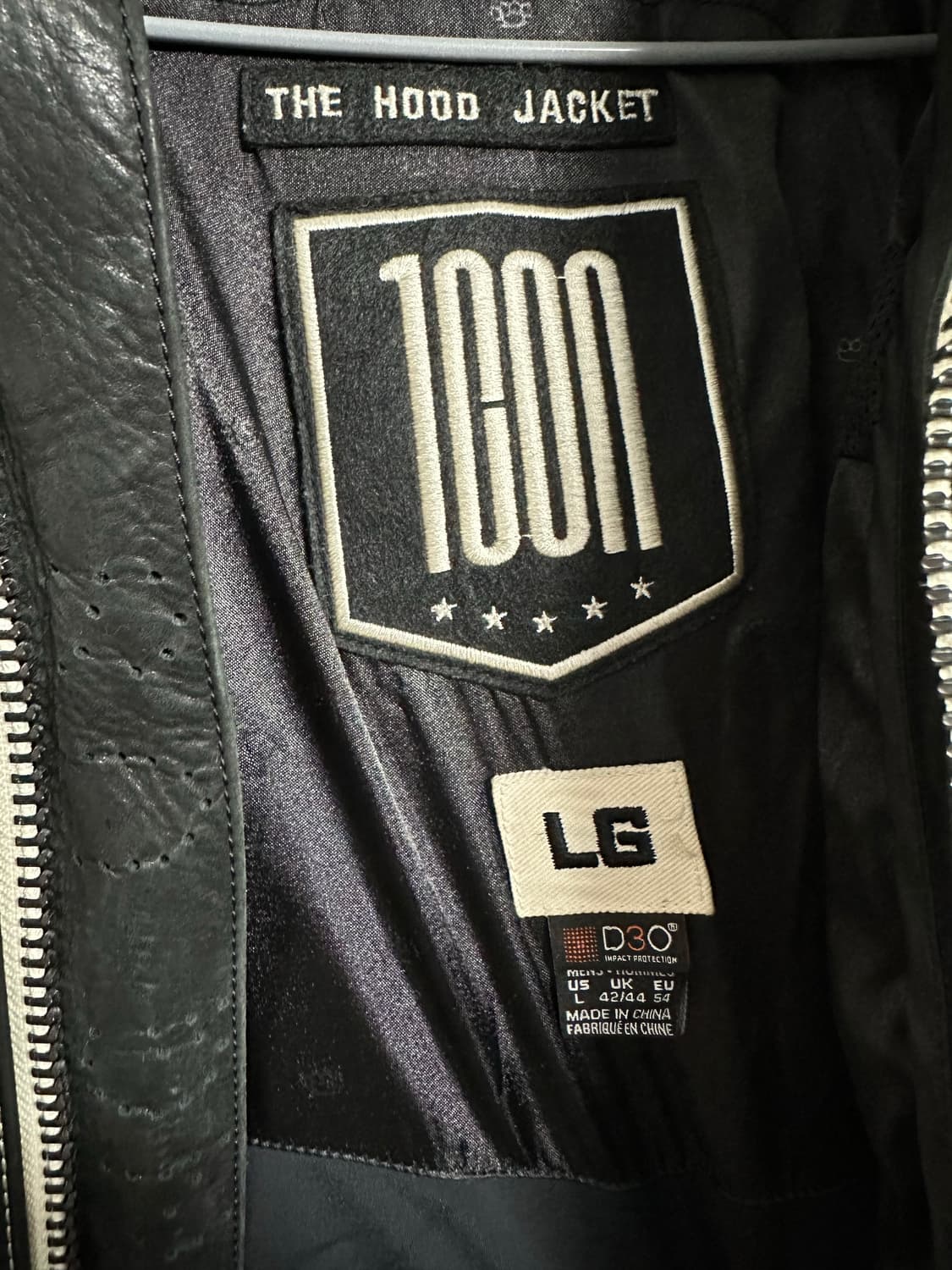 아이콘 ICON 레더 후드 자켓 상품이미지4