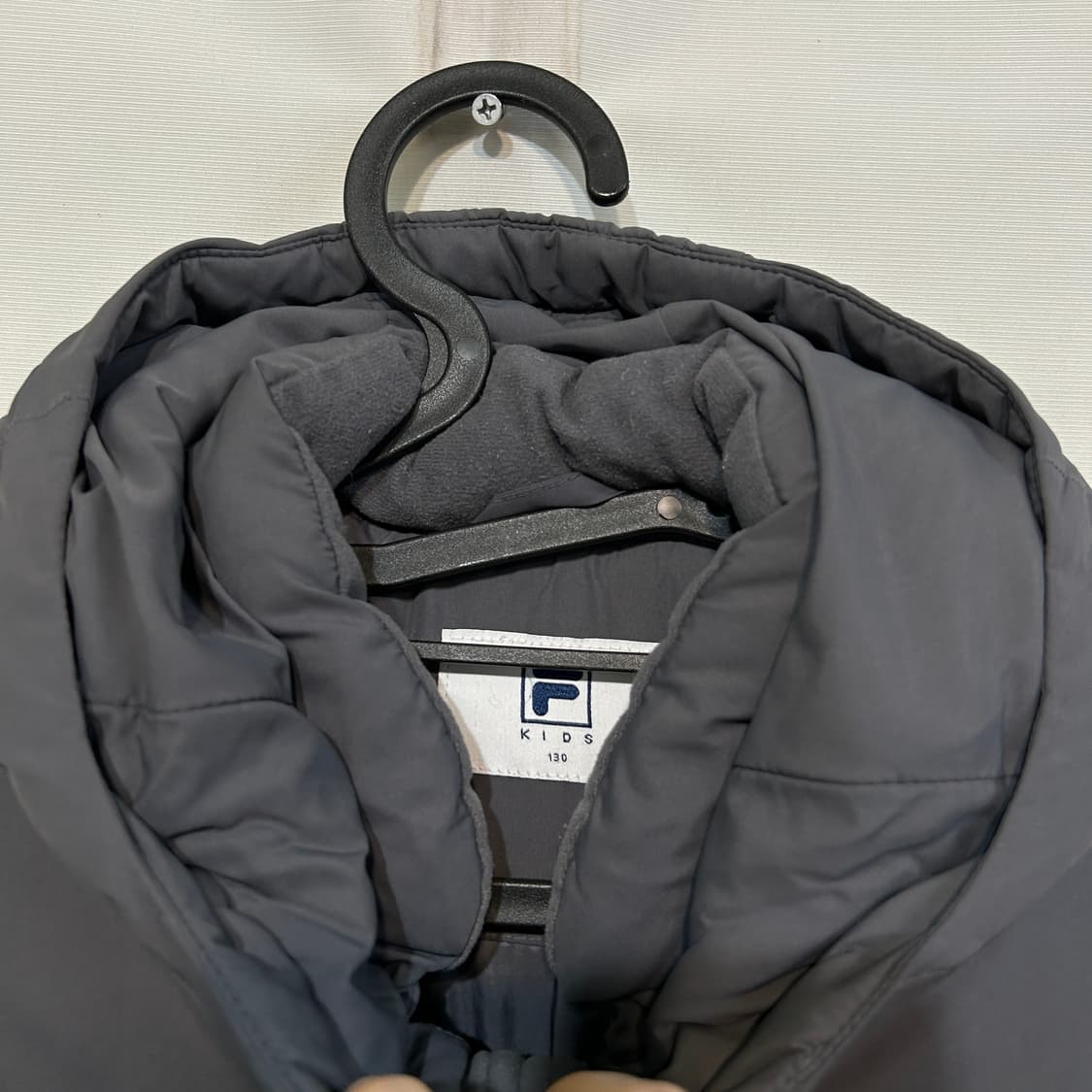 휠라 키즈 다운 롱패딩 130  상품이미지2