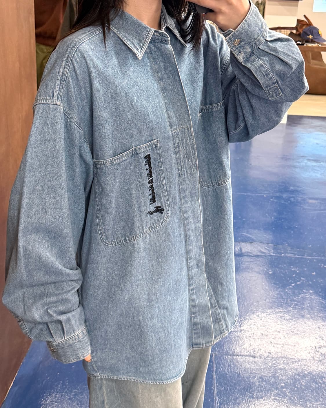 Pellepelle 펠레펠레 데님 자켓 상품이미지2