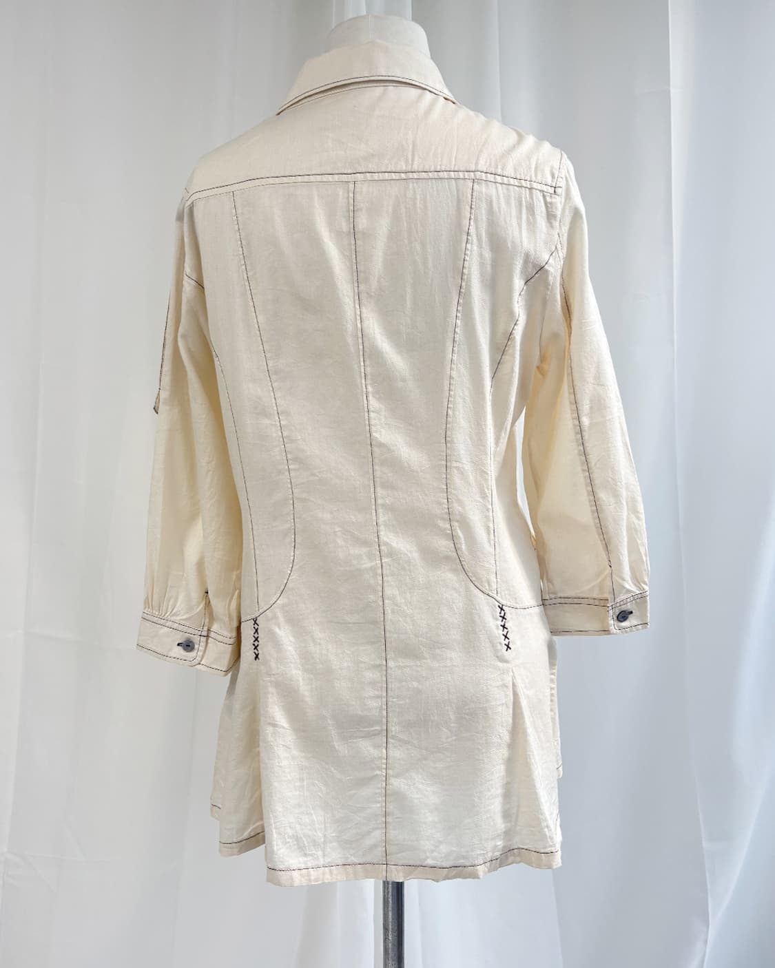 모어 버터 빈티지 디테일 원피스 재킷 상품이미지10