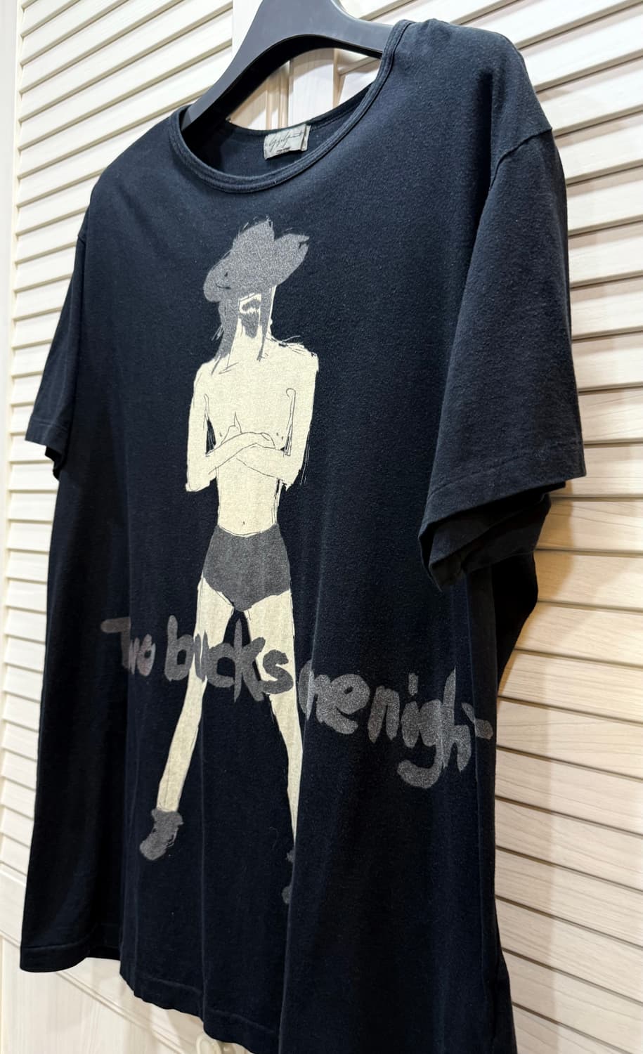 Yohji Yamamoto 요지 야마모토 셀프포트레이트 t shirts 상품이미지3