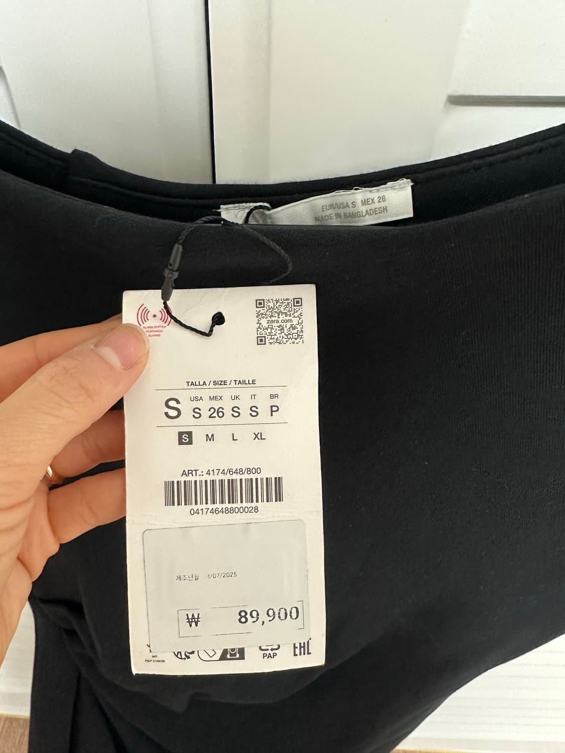 자라 원피스 블랙 s 상품이미지1