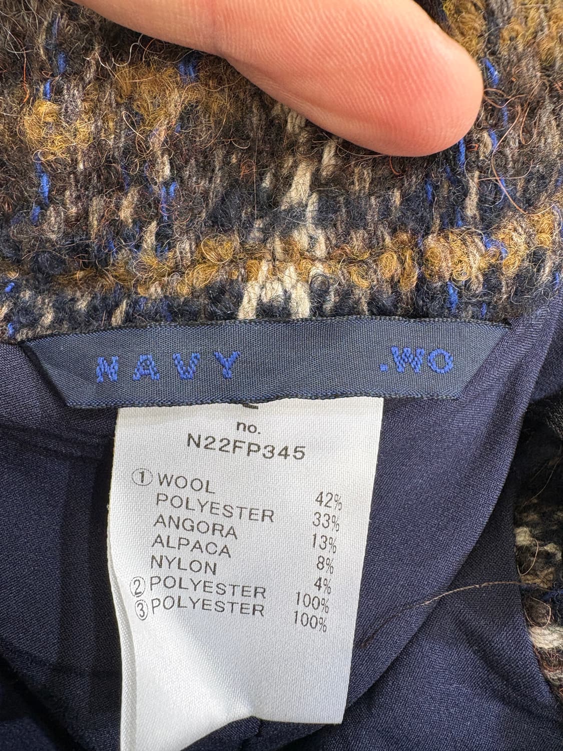 NAVY.WO (Made in Japan) 슬랙스 상품이미지6