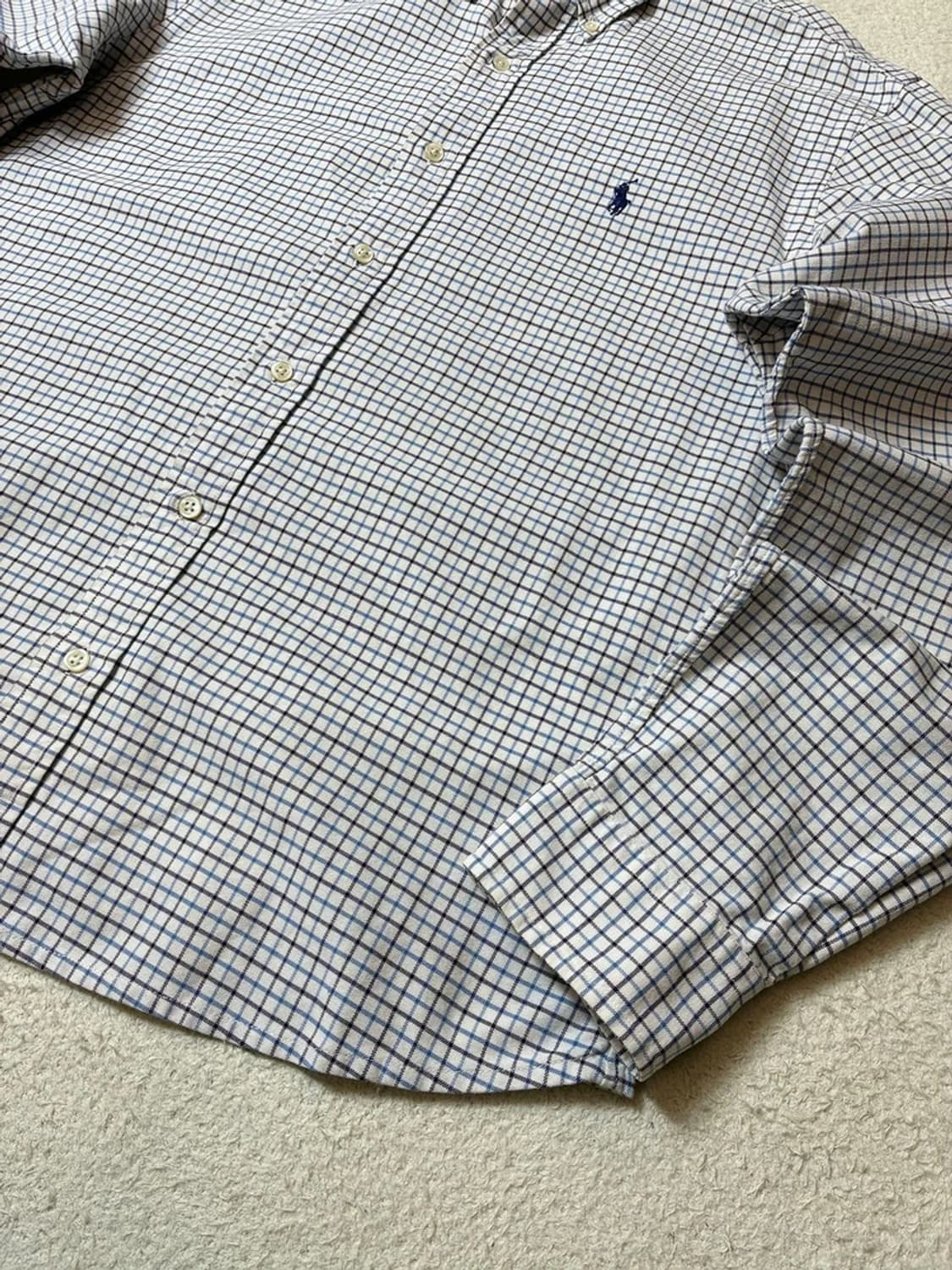 폴로 랄프로렌 00's 잔체크 셔츠 PN6674    상품이미지4