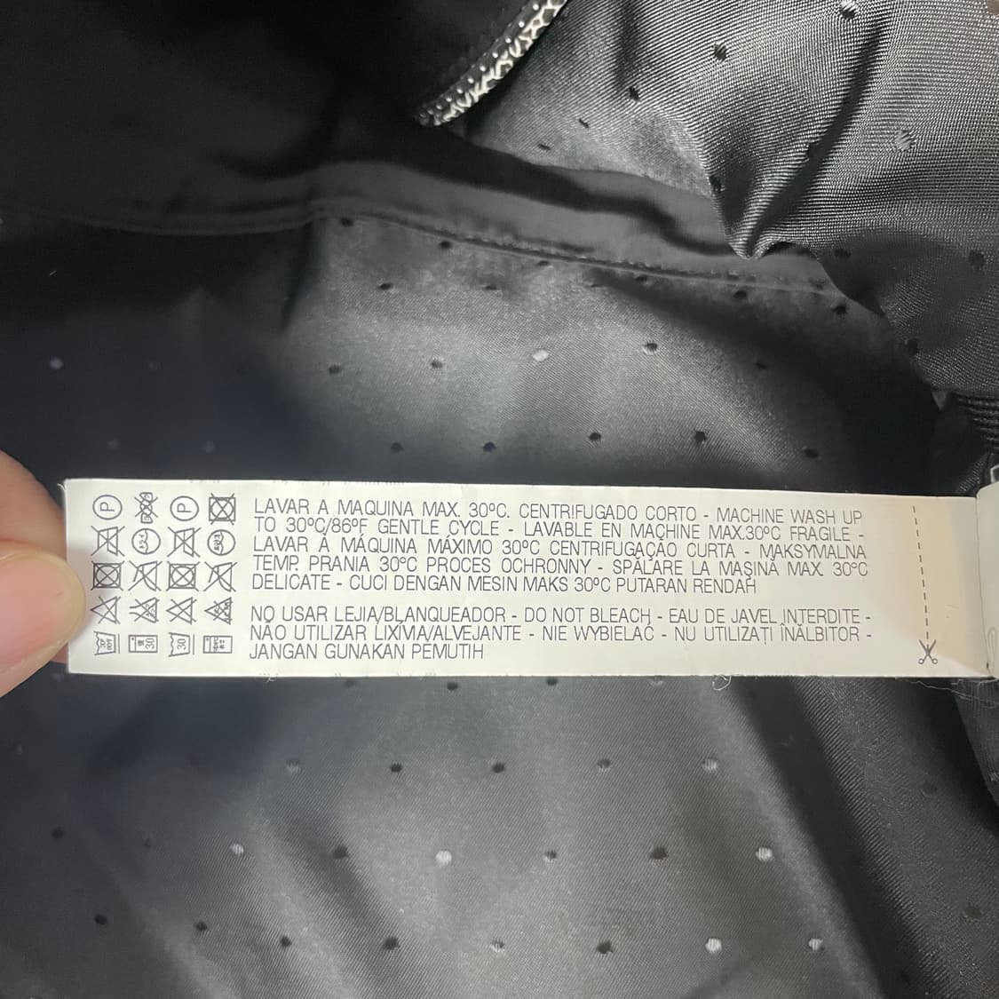 ZARA WOMAN 블랙 퀄팅 자켓 L 상품이미지6