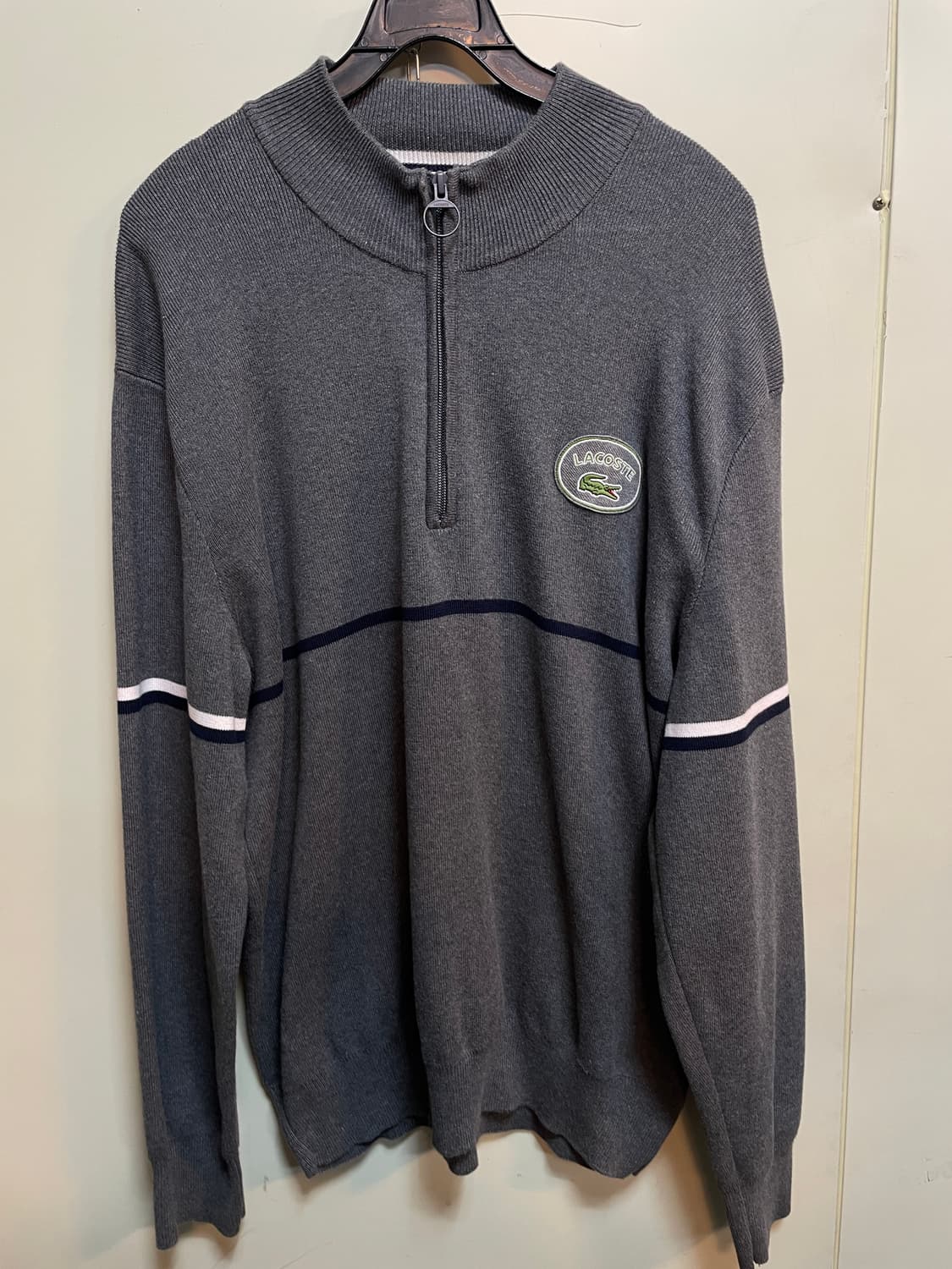 라코스테 반집업 니트 상품이미지1