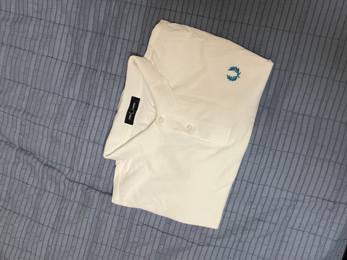 (XL) 프레드페리 카라티 화이트 fred perry 프레디페리 상품이미지2