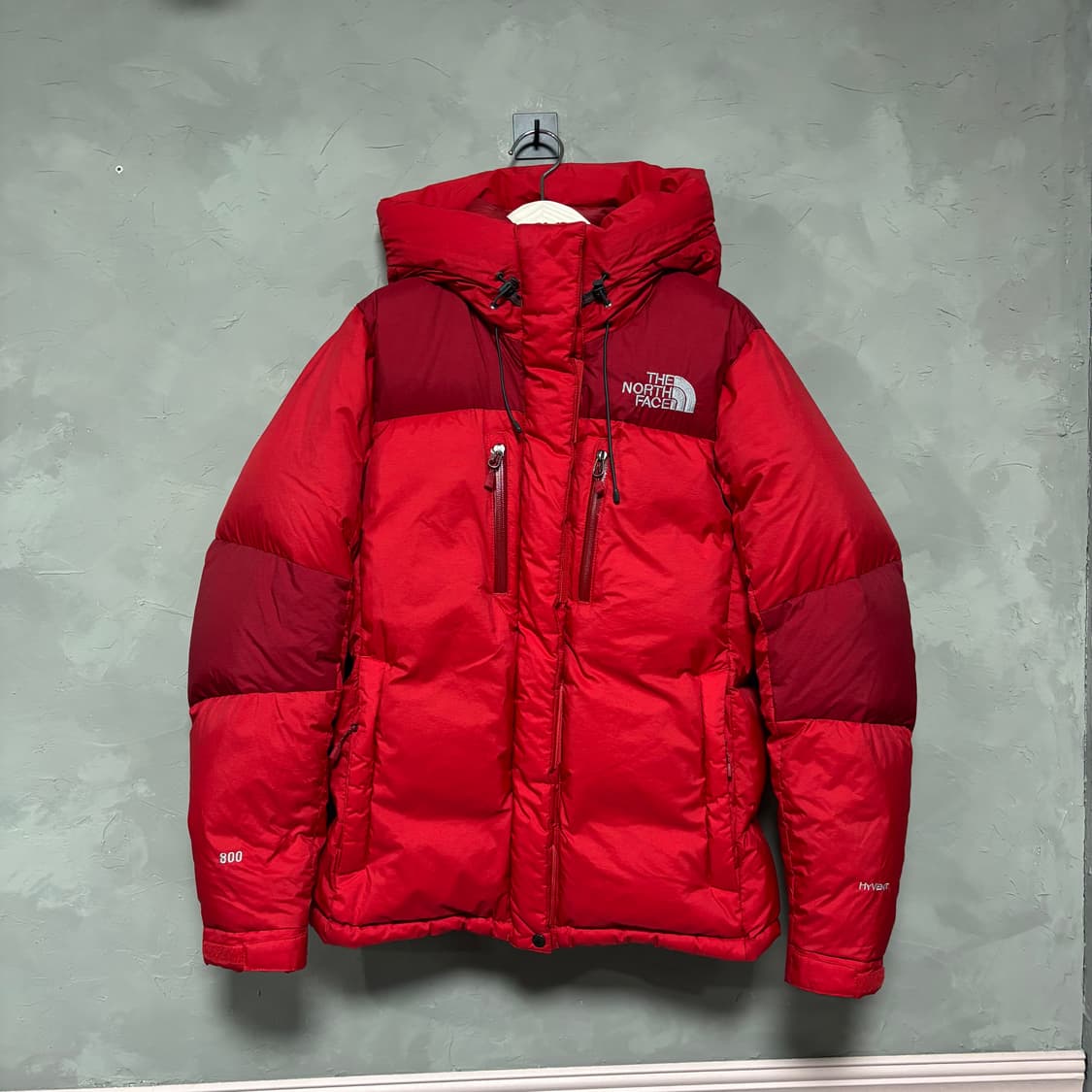 노스페이스 800 하이벤트 구스다운 패딩 빨강 상품이미지1