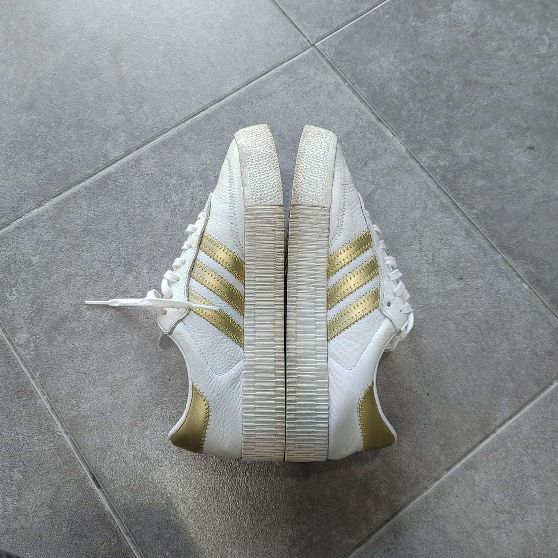 240 아디다스 삼바로즈 화이트골드 스니커즈 운동화 상품이미지3