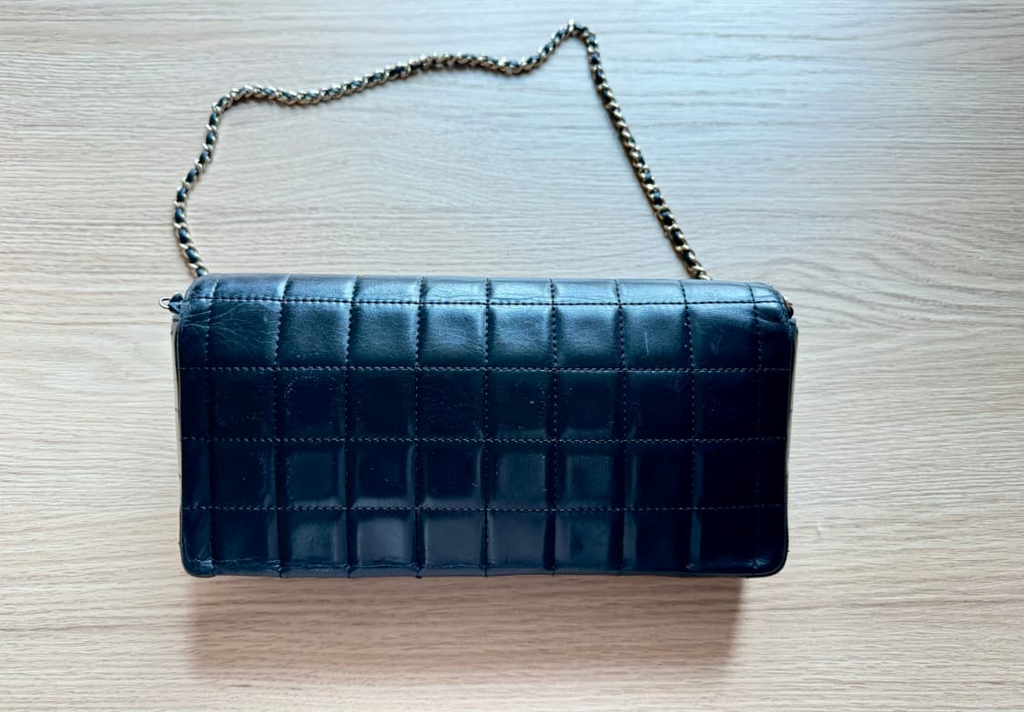 샤넬 초코바 숄더백 블랙 금장 상품이미지6