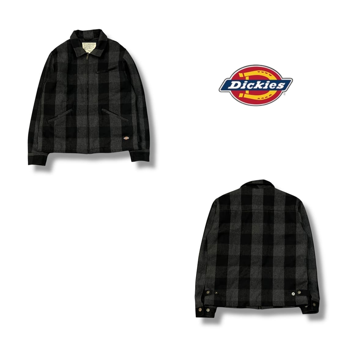  디키즈 체크 워크 자켓 y13872 상품이미지1