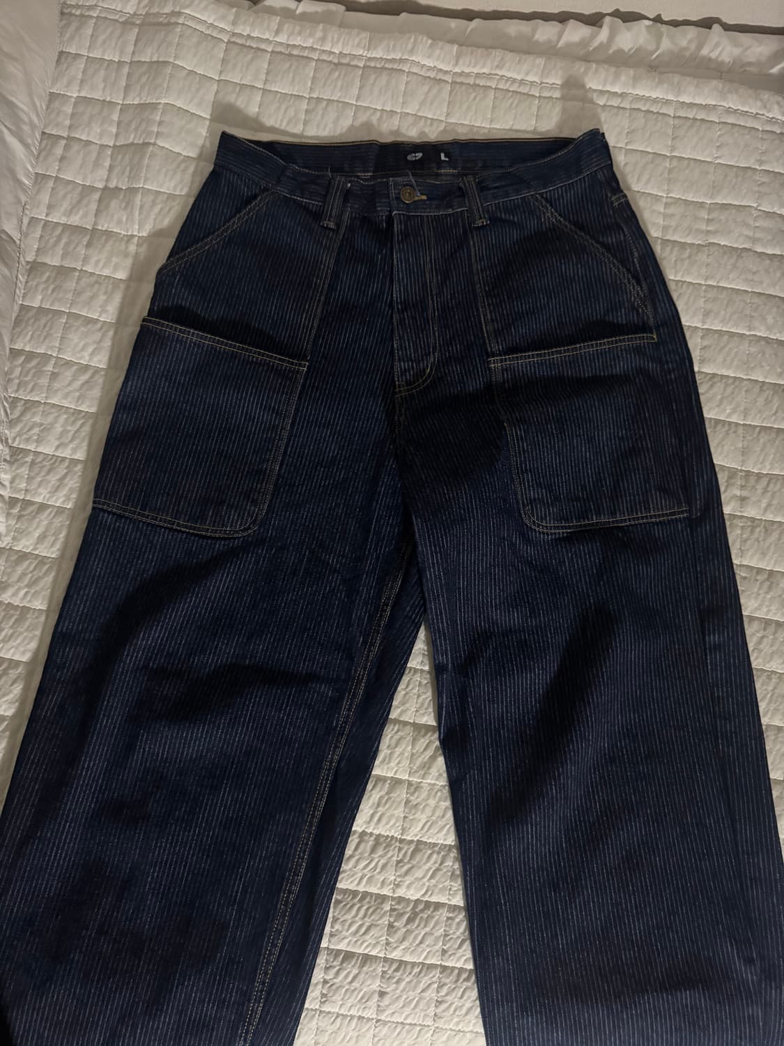 이알티알 스트라이프 데님 팬츠 상품이미지4