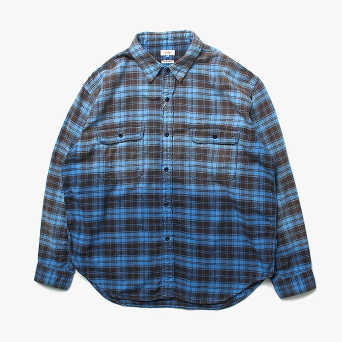  BEAMS "Blue Check Shirts" 상품이미지1